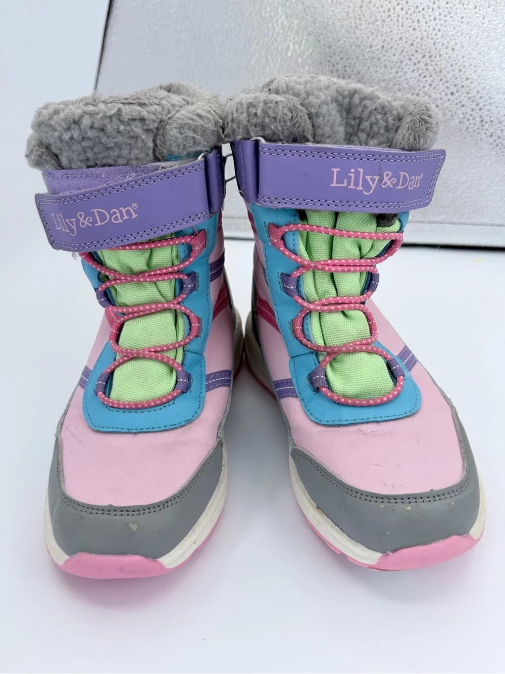 Lily and Dan Waterproof Snow boots size 2